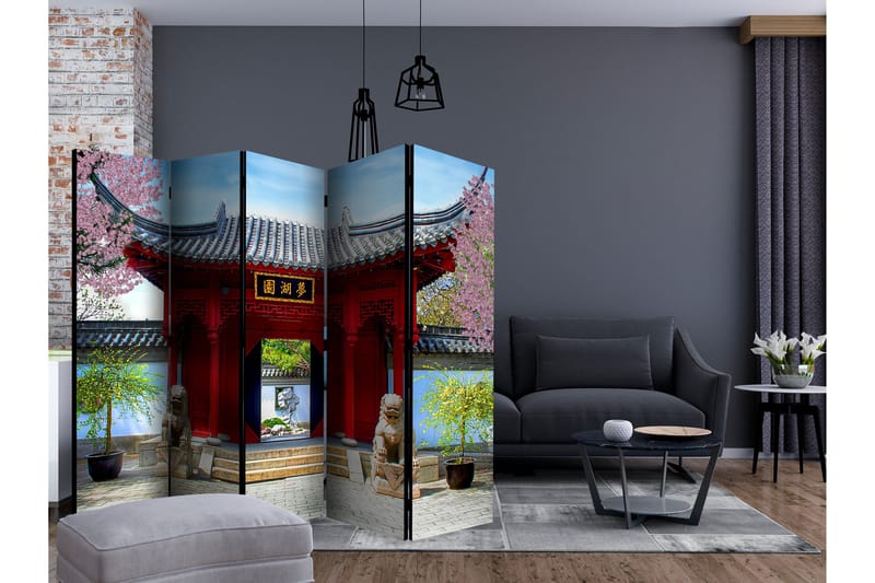 Rumsavdelare - Chinese botanical garden Montreal 225x172 - Artgeist sp. z o. o. - Inredning & dekor - Dekor & inredningsdetaljer - Rumsavdelare