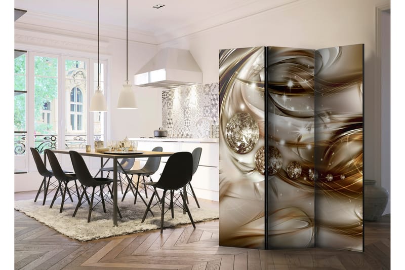 RUMSAVDELARE Chocolate Tide 135x172 - Artgeist sp. z o. o. - Inredning & dekor - Dekor & inredningsdetaljer - Rumsavdelare