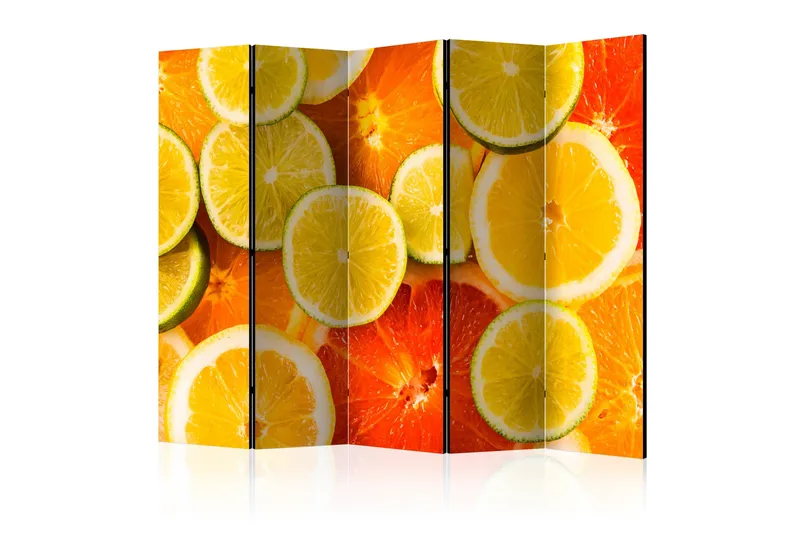 Rumsavdelare Citrus Fruits II 225x172 cm - Artgeist sp. z o. o. - Inredning & dekor - Dekor & inredningsdetaljer - Rumsavdelare