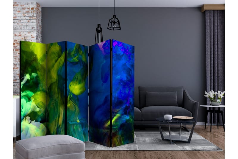 Rumsavdelare - Colored flames II II 225x172 - Artgeist sp. z o. o. - Inredning & dekor - Dekor & inredningsdetaljer - Rumsavdelare