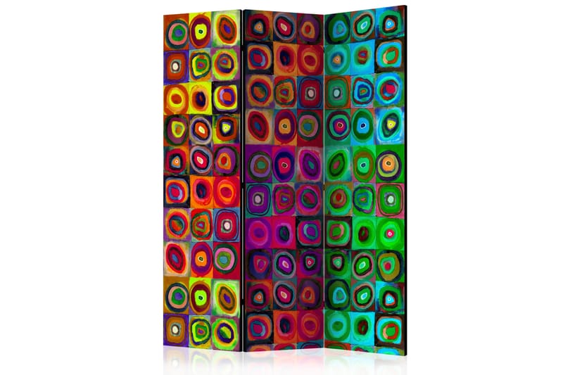 RUMSAVDELARE Colorful Abstract Art 135x172 - Artgeist sp. z o. o. - Rumsavdelare