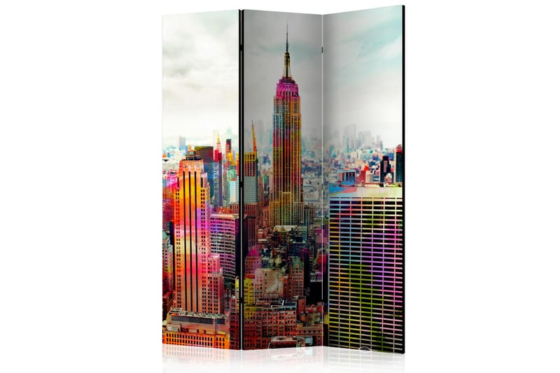 RUMSAVDELARE Colors of New York City 135x172 cm - Artgeist sp. z o. o. - Rumsavdelare