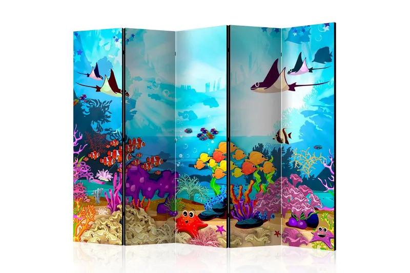 Rumsavdelare - Colourful Fish II 225x172, Artgeist sp. z o. o.