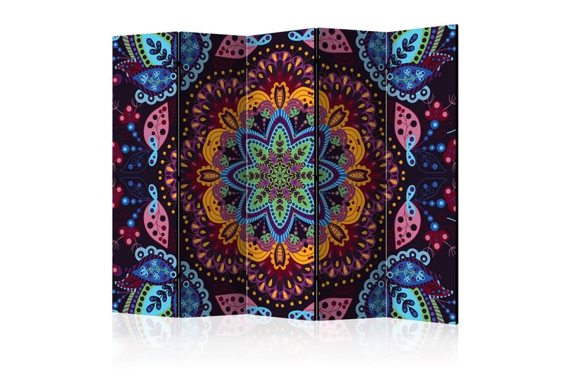 RUMSAVDELARE Colourful Kaleidoscope II 225x172 cm - Artgeist sp. z o. o. - Inredning & dekor - Dekor & inredningsdetaljer - Rumsavdelare