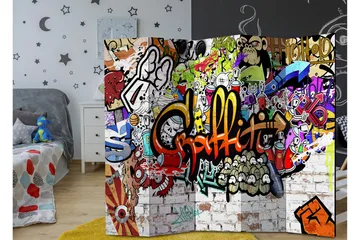 Rumsavdelare Colourful Style 225x172 - Artgeist sp. z o. o. - Inredning & dekor - Dekor & inredningsdetaljer - Rumsavdelare