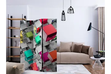 Rumsavdelare - Colours of Metal 135x172 - Artgeist sp. z o. o. - Inredning & dekor - Dekor & inredningsdetaljer - Rumsavdelare