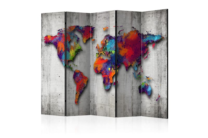 RUMSAVDELARE Concrete World 225x172 - Artgeist sp. z o. o. - Inredning & dekor - Dekor & inredningsdetaljer - Rumsavdelare