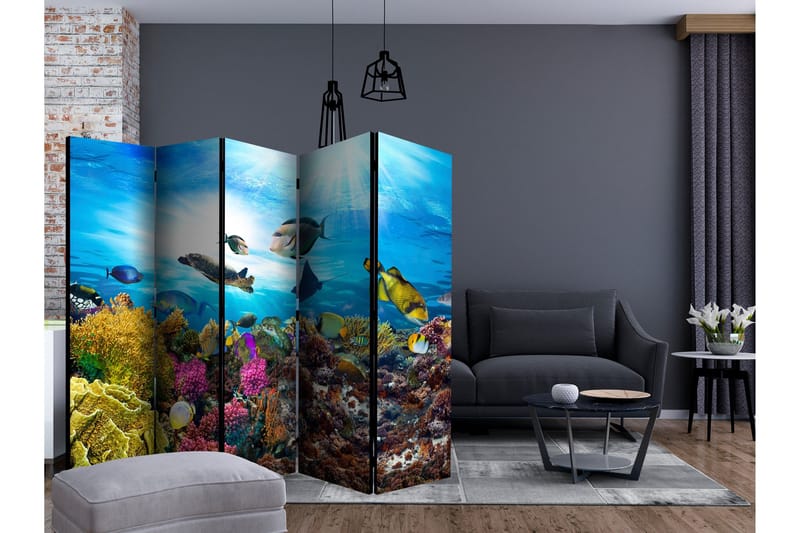 Rumsavdelare - Coral reef II 225x172 - Artgeist sp. z o. o. - Inredning & dekor - Dekor & inredningsdetaljer - Rumsavdelare