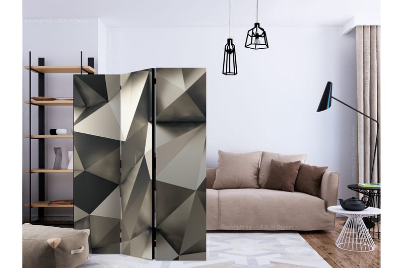 Rumsavdelare - Cosmic Silver 135x172 - Artgeist sp. z o. o. - Inredning & dekor - Dekor & inredningsdetaljer - Rumsavdelare