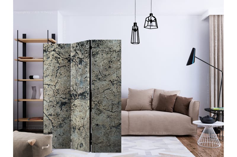 Rumsavdelare - Cracked Stone 135x172 - Artgeist sp. z o. o. - Inredning & dekor - Dekor & inredningsdetaljer - Rumsavdelare