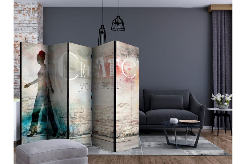 Rumsavdelare - Create yourself II 225x172 - Artgeist sp. z o. o. - Inredning & dekor - Dekor & inredningsdetaljer - Rumsavdelare
