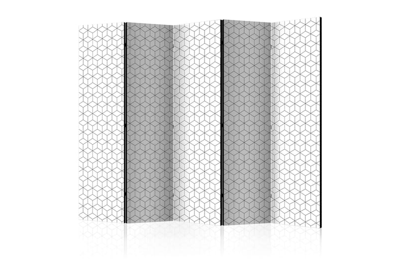 RUMSAVDELARE Cubes - Texture II 225x172 cm - Artgeist sp. z o. o. - Rumsavdelare