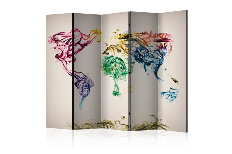 Rumsavdelare - Dancing smoke trails II 225x172, Artgeist sp. z o. o.