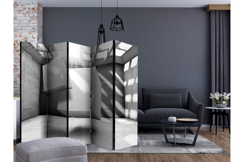Rumsavdelare - Dancing Squares II 225x172 - Artgeist sp. z o. o. - Inredning & dekor - Dekor & inredningsdetaljer - Rumsavdelare