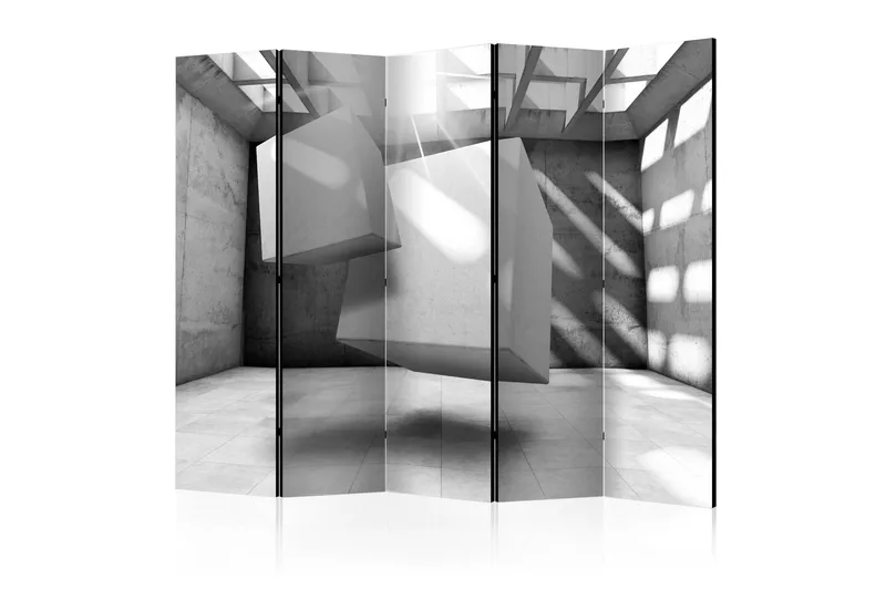 Rumsavdelare - Dancing Squares II 225x172 - Artgeist sp. z o. o. - Inredning & dekor - Dekor & inredningsdetaljer - Rumsavdelare