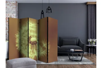 Rumsavdelare - dandelion (sepia) II 225x172 - Artgeist sp. z o. o. - Inredning & dekor - Dekor & inredningsdetaljer - Rumsavdelare