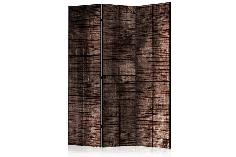 RUMSAVDELARE Dark Brown Boards 135x172 cm - Artgeist sp. z o. o. - Inredning & dekor - Dekor & inredningsdetaljer - Rumsavdelare