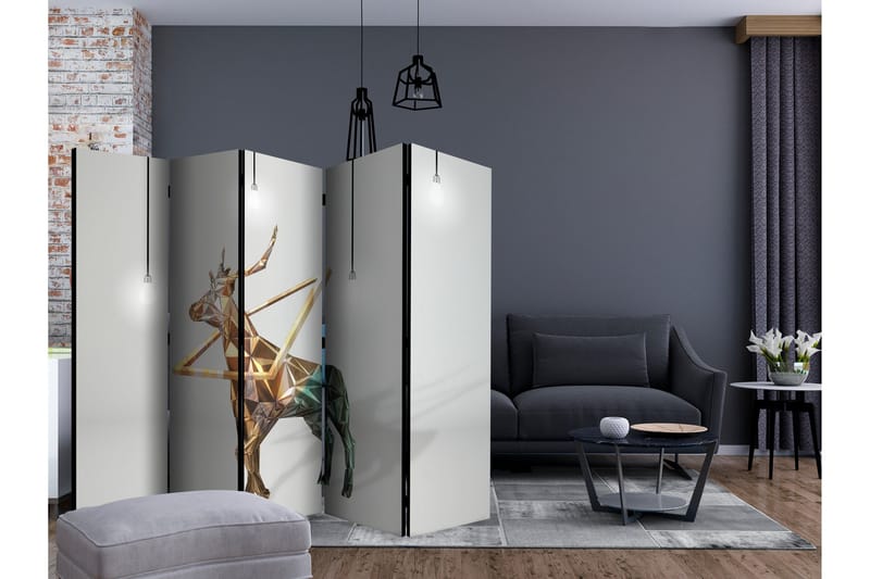 Rumsavdelare - deer (3D) II 225x172 - Artgeist sp. z o. o. - Inredning & dekor - Dekor & inredningsdetaljer - Rumsavdelare