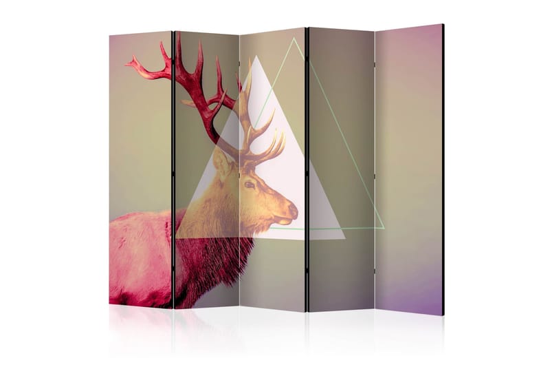 Rumsavdelare - deer (graphic pattern) II 225x172, Artgeist sp. z o. o.