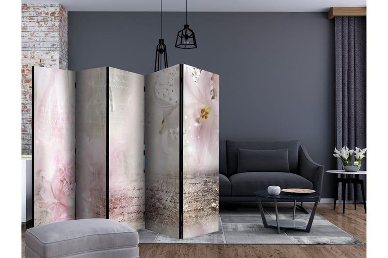 Rumsavdelare - Delicate Lilies II 225x172 - Artgeist sp. z o. o. - Inredning & dekor - Dekor & inredningsdetaljer - Rumsavdelare