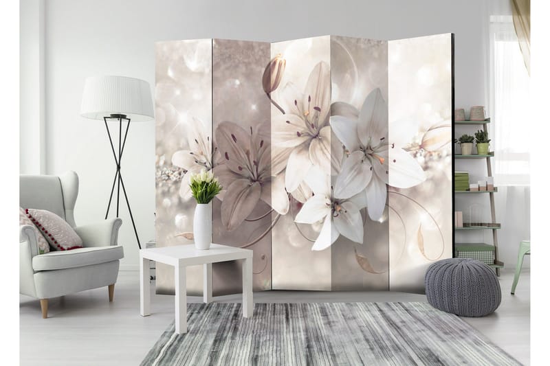 Rumsavdelare Diamond Lilies 225x172 - Artgeist sp. z o. o. - Inredning & dekor - Dekor & inredningsdetaljer - Rumsavdelare