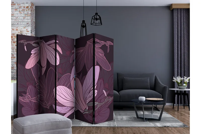 Rumsavdelare Dreamy Flowers II 225x172 cm - Artgeist sp. z o. o. - Inredning & dekor - Dekor & inredningsdetaljer - Rumsavdelare