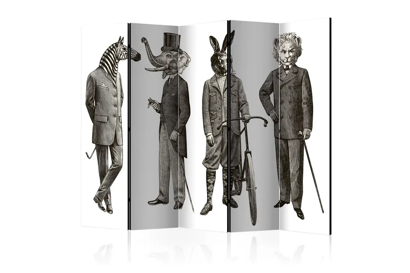 Rumsavdelare Elegant Zoo 225x172, Artgeist sp. z o. o.