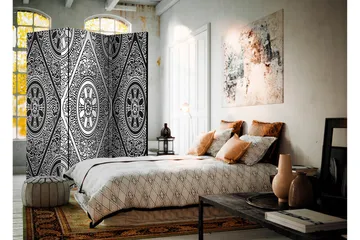 Rumsavdelare Ethnic Monochrome 135x172 - Artgeist sp. z o. o. - Inredning & dekor - Dekor & inredningsdetaljer - Rumsavdelare