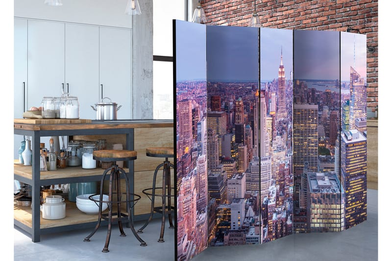 RUMSAVDELARE Evening City 225x172 - Artgeist sp. z o. o. - Inredning & dekor - Dekor & inredningsdetaljer - Rumsavdelare