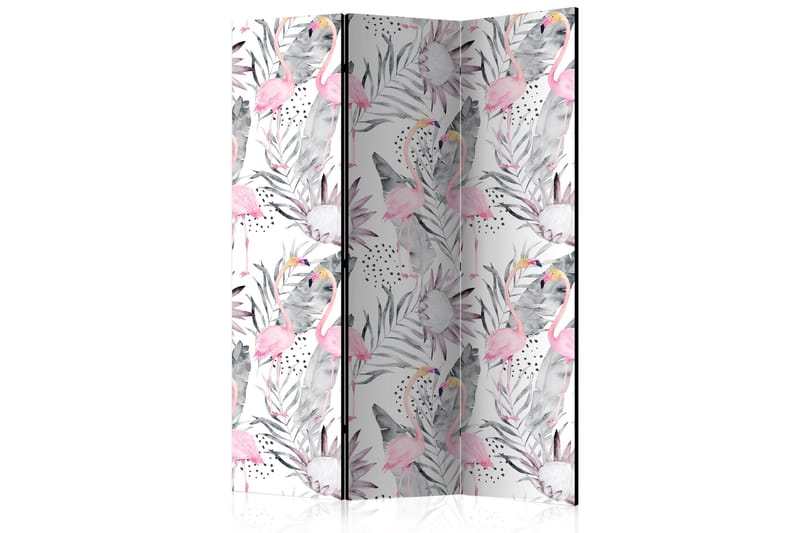 RUMSAVDELARE Flamingos and Twigs 135x172 cm - Artgeist sp. z o. o. - Inredning & dekor - Dekor & inredningsdetaljer - Rumsavdelare