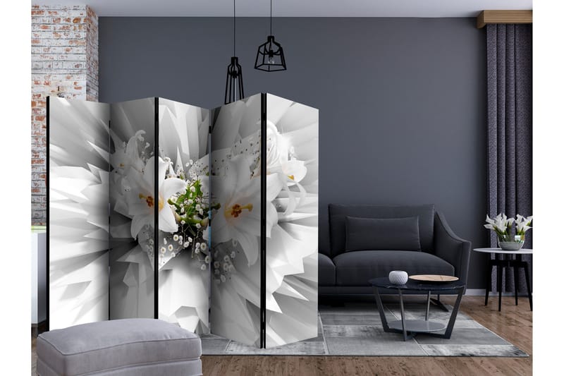 Rumsavdelare - Floral Explosion II 225x172 - Artgeist sp. z o. o. - Inredning & dekor - Dekor & inredningsdetaljer - Rumsavdelare