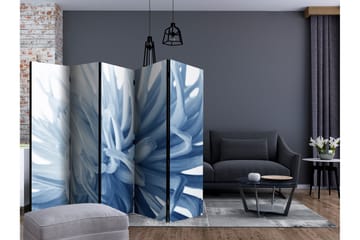 Rumsavdelare - Flower - blue dahlia II 225x172 - Artgeist sp. z o. o. - Inredning & dekor - Dekor & inredningsdetaljer - Rumsavdelare
