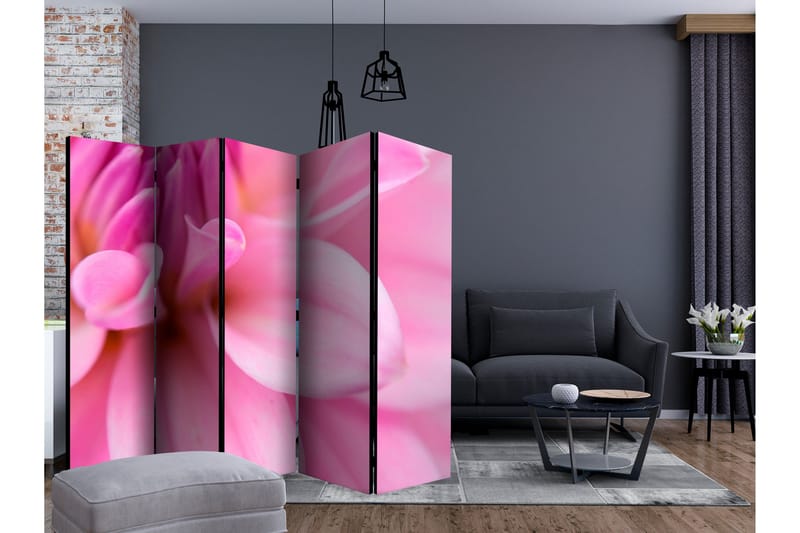 Rumsavdelare Flower Petals - Dahlia II 225x172 cm - Artgeist sp. z o. o. - Inredning & dekor - Dekor & inredningsdetaljer - Rumsavdelare