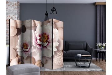 Rumsavdelare - Flowers and Shells II 225x172 - Artgeist sp. z o. o. - Inredning & dekor - Dekor & inredningsdetaljer - Rumsavdelare