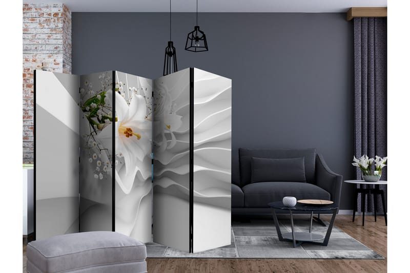 Rumsavdelare - Flowers for Modernity II 225x172 - Artgeist sp. z o. o. - Inredning & dekor - Dekor & inredningsdetaljer - Rumsavdelare