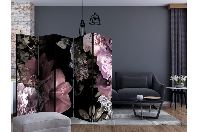 Rumsavdelare - Flowers from the Past II 225x172 - Artgeist sp. z o. o. - Inredning & dekor - Dekor & inredningsdetaljer - Rumsavdelare