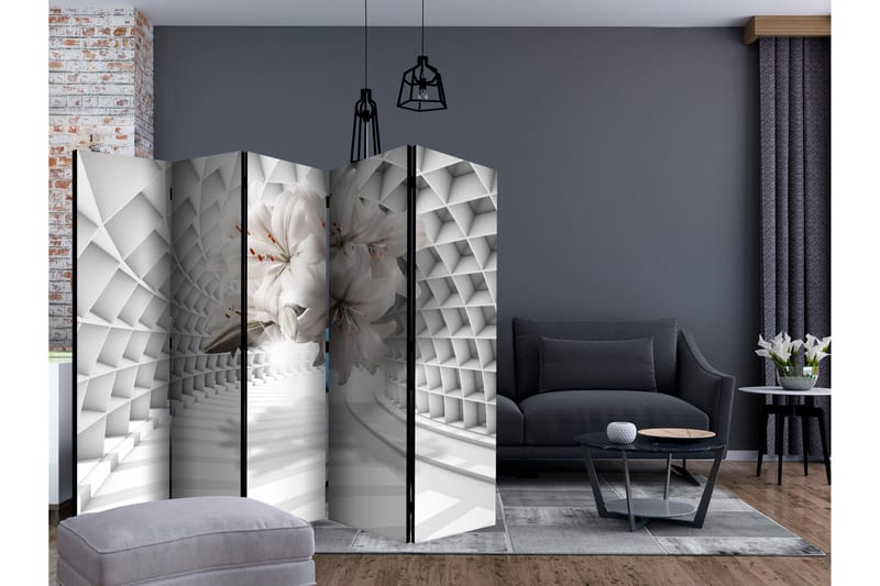 Rumsavdelare - Flowers in the Tunnel II 225x172 - Artgeist sp. z o. o. - Inredning & dekor - Dekor & inredningsdetaljer - Rumsavdelare