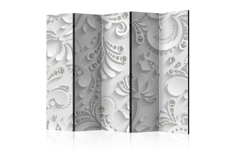 Rumsavdelare Flowers with Crystals II 225x172 cm - Artgeist sp. z o. o. - Inredning & dekor - Dekor & inredningsdetaljer - Rumsavdelare