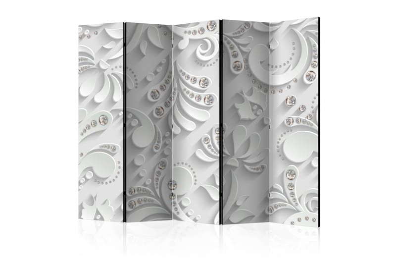 RUMSAVDELARE Flowers with Crystals II 225x172 cm - Artgeist sp. z o. o. - Inredning & dekor - Dekor & inredningsdetaljer - Rumsavdelare