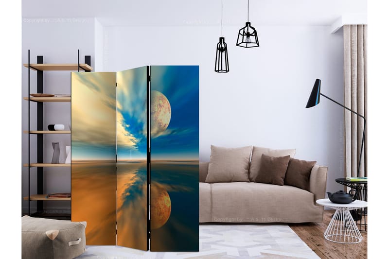 Rumsavdelare Fly Me To the Moon 135x172 cm - Artgeist sp. z o. o. - Inredning & dekor - Dekor & inredningsdetaljer - Rumsavdelare