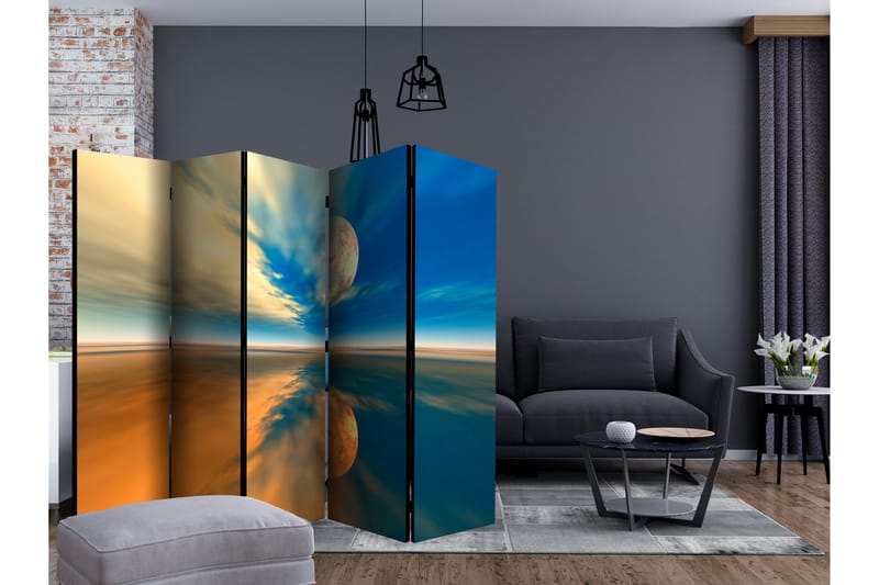 Rumsavdelare Fly Me To the Moon II 225x172 cm - Artgeist sp. z o. o. - Inredning & dekor - Dekor & inredningsdetaljer - Rumsavdelare