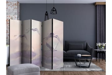 Rumsavdelare - Flying Swans II 225x172 - Artgeist sp. z o. o. - Inredning & dekor - Dekor & inredningsdetaljer - Rumsavdelare