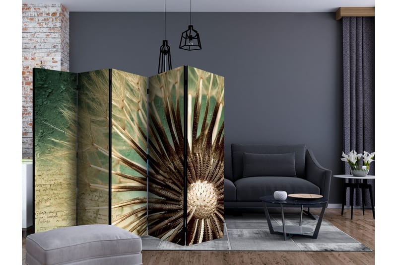 Rumsavdelare - Focus on dandelion II 225x172 - Artgeist sp. z o. o. - Inredning & dekor - Dekor & inredningsdetaljer - Rumsavdelare