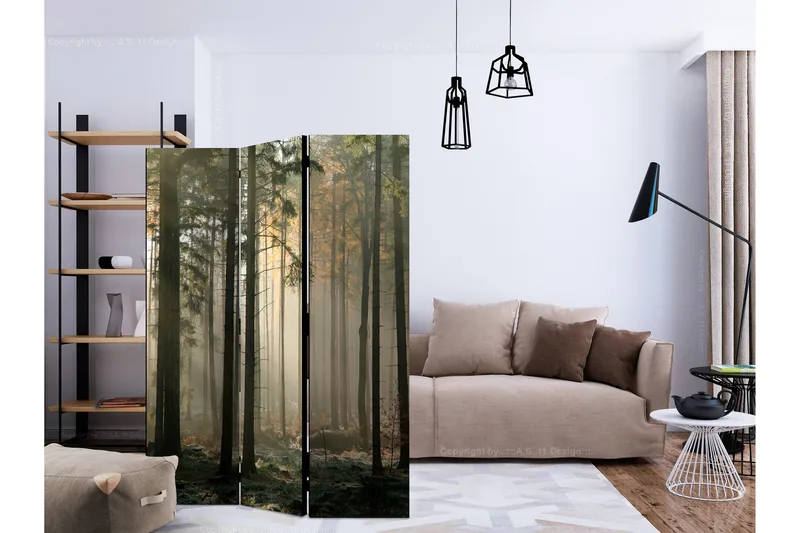 Rumsavdelare Foggy November Morning 135x172 cm - Artgeist sp. z o. o. - Inredning & dekor - Dekor & inredningsdetaljer - Rumsavdelare