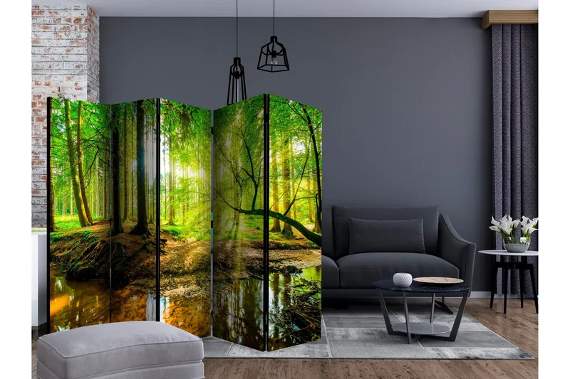 Rumsavdelare - Forest Stream II 225x172 - Artgeist sp. z o. o. - Inredning & dekor - Dekor & inredningsdetaljer - Rumsavdelare