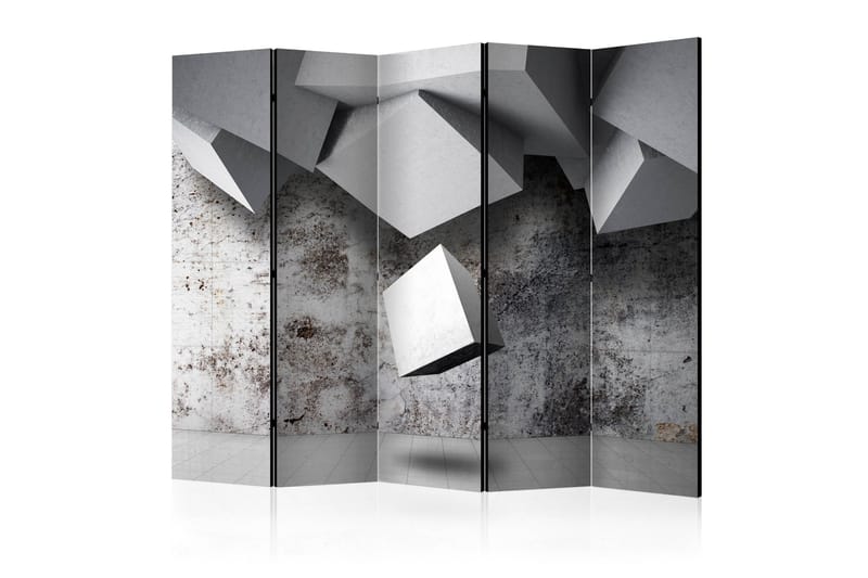 Rumsavdelare - Geometric rain II 225x172, Artgeist sp. z o. o.