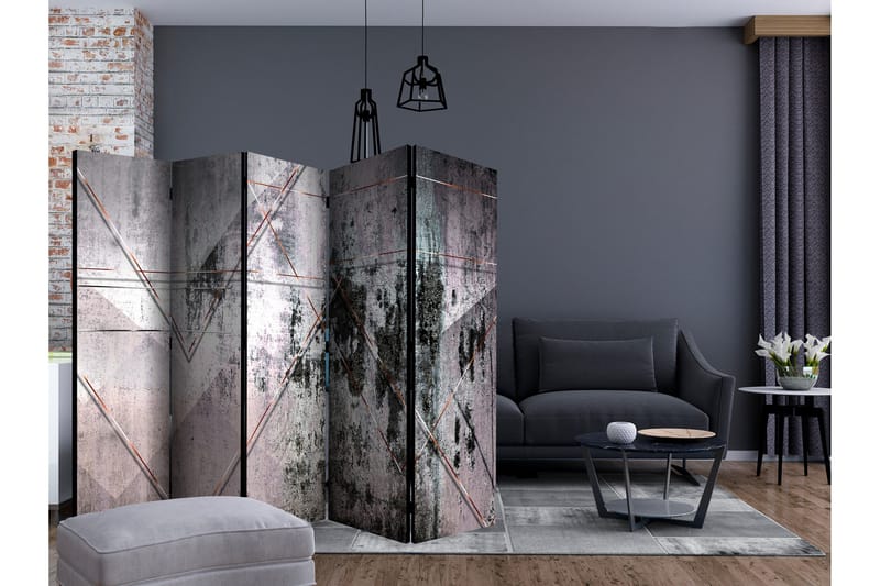 Rumsavdelare Geometric Wall II 225x172 cm - Artgeist sp. z o. o. - Inredning & dekor - Dekor & inredningsdetaljer - Rumsavdelare