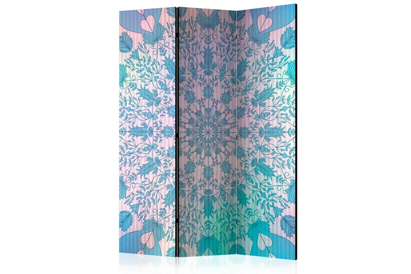 Rumsavdelare Girly Mandala Blue 135x172 cm - Artgeist sp. z o. o. - Inredning & dekor - Dekor & inredningsdetaljer - Rumsavdelare