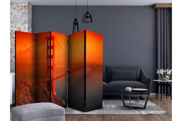 Rumsavdelare - Golden Gate Bridge II 225x172 - Artgeist sp. z o. o. - Inredning & dekor - Dekor & inredningsdetaljer - Rumsavdelare