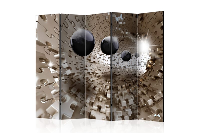 Rumsavdelare Golden Jigsaw 225x172, Artgeist sp. z o. o.